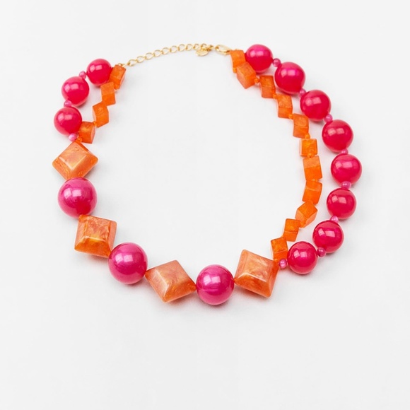 Zara limited edition raisin beaded necklace - Picture 2 of 3